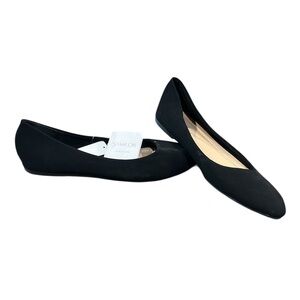 Samilor Classic Black Flats size 10 NWT